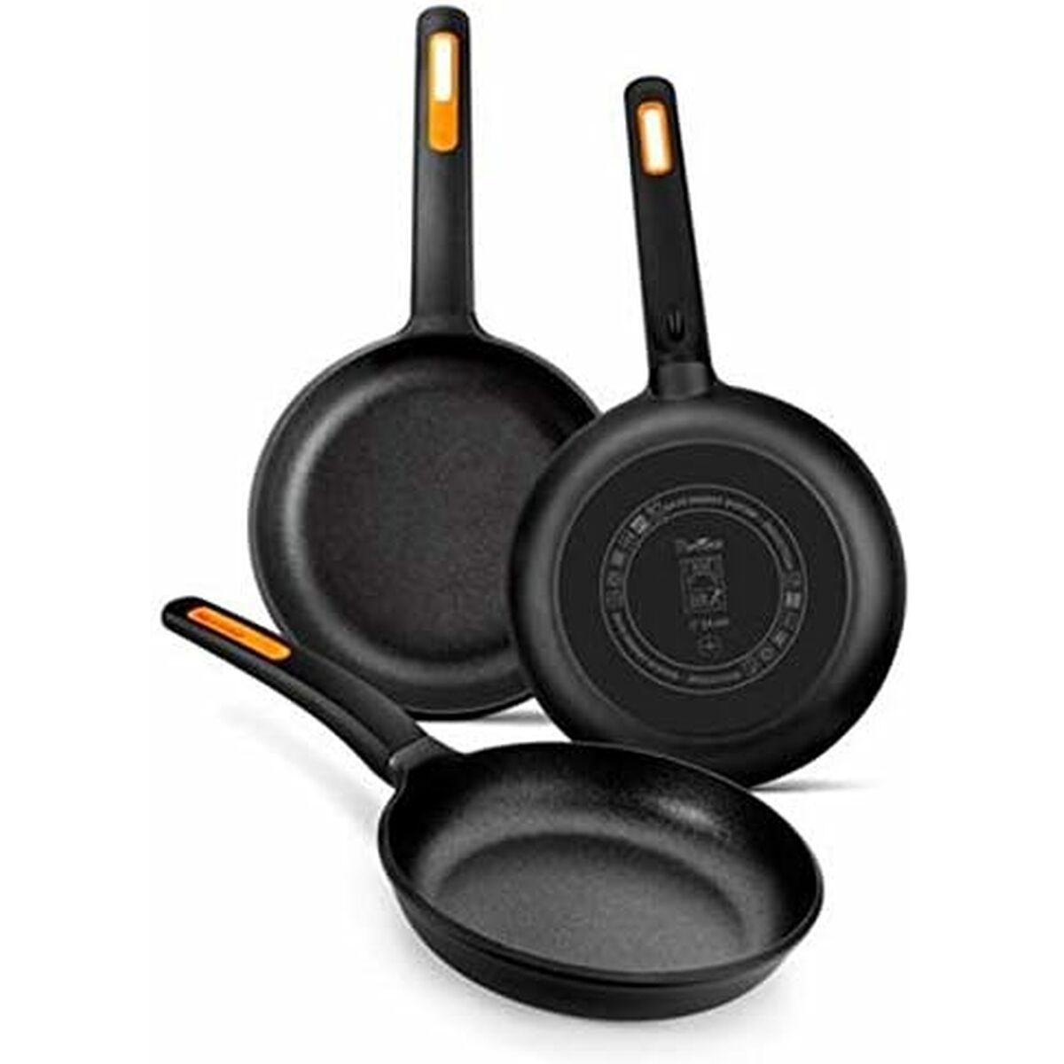 Sartén BRA EFFICIENT PLUS Negro Aluminio Ø 20 cm